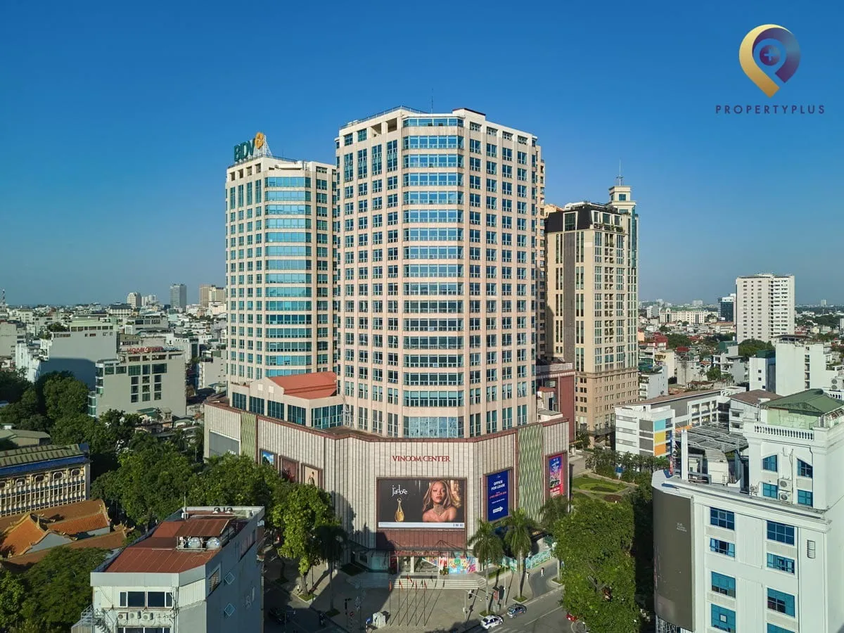 Vincom Center Ba Trieu office building exterior overview
